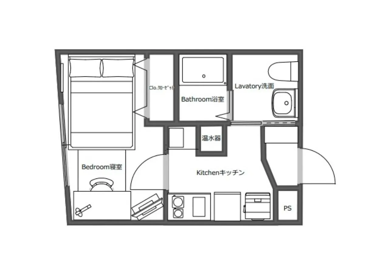 Tasuki Smart Sugamo Apartment Tokyo 0*,  Japan
